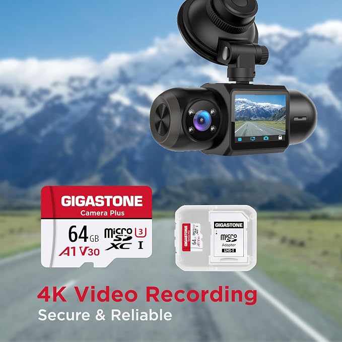 GIGASTONE 64GB Micro SD Card 5-Pack, Camera Plus, MicroSDXC Memory Card - Image 6