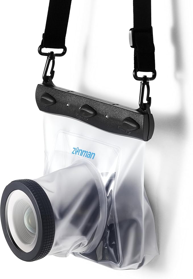 ZONMAN DSLR Camera Univeral Waterproof Underwater Housing Case Pouch Bag - Image 4