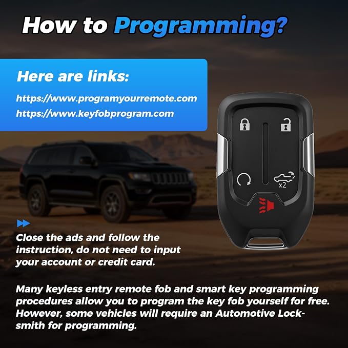 Smart Key Fob 13522904 13522854 433MHz HYQ1ES Keyless Entry Remote Control - Image 3