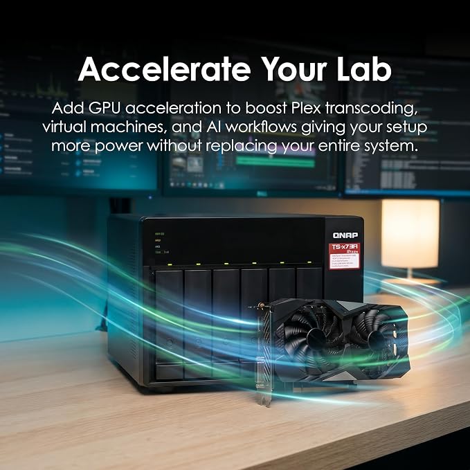 QNAP TS-673A-8G 6 Bay High-Performance NAS - Image 4