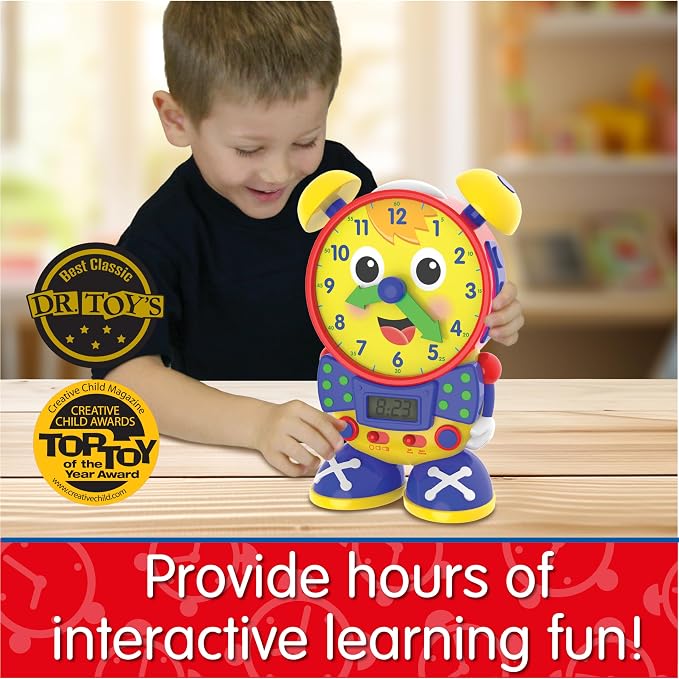 The Learning Journey Telly the Teaching Time Clock – Interactive Analog & - Image 5