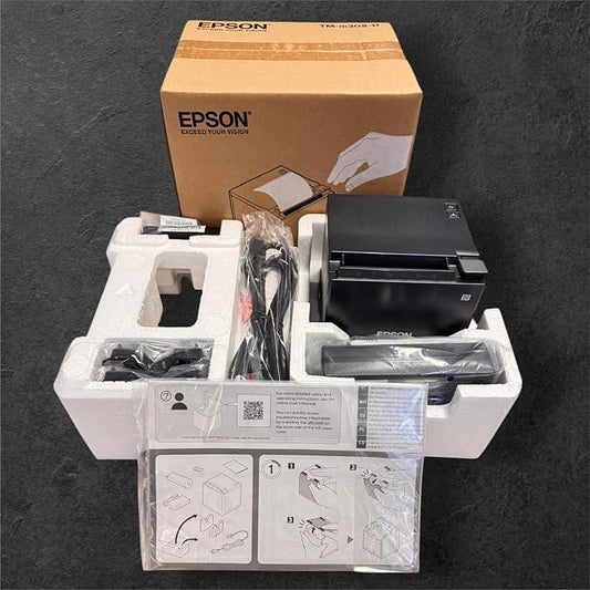 Epson, Thermal Receipt Printer, Autocutter, Epson Black, Energy Star by Amazon+Renewed