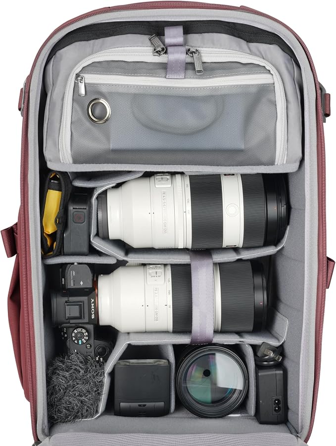 VANGUARD VEO Metro B30L Camera & Everyday Backpack – Fits 70–200mm Attached - Image 2