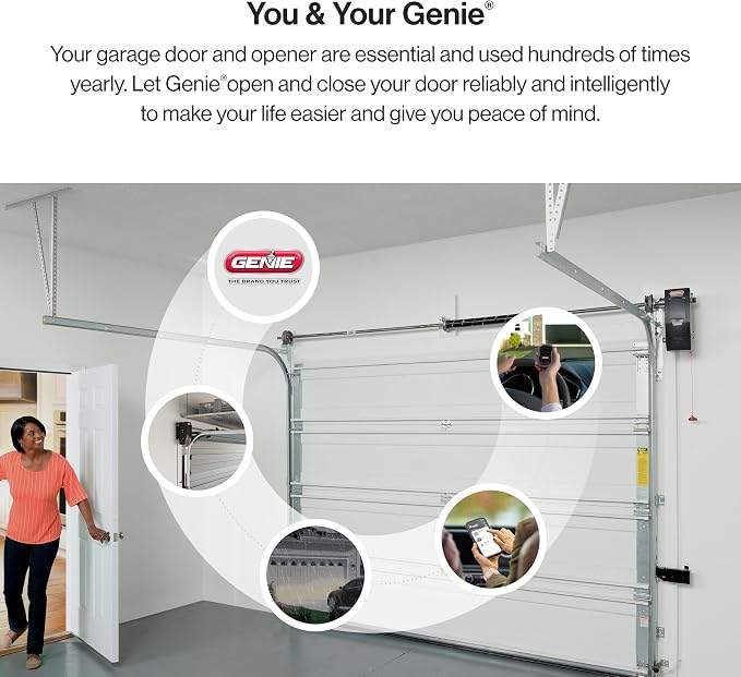 Genie B6172H Wall Mount Smart Garage Door Opener, DC Motor Lifts up to 14ft - Image 5