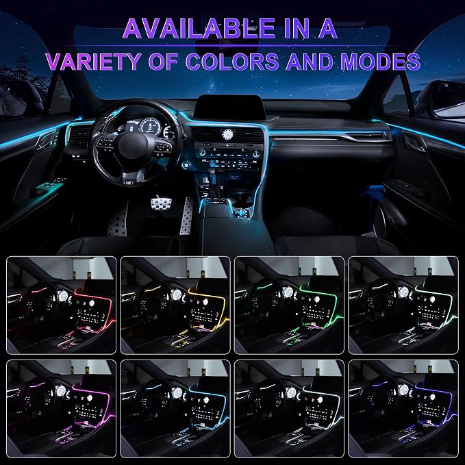 LivTee Smart Car LED Interior Lights - Image 6