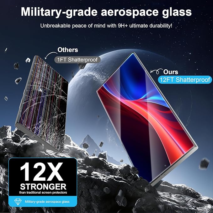 for Samsung Galaxy S22 Ultra Screen Protector 5G, Ultrasonic Fingerprint - Image 4