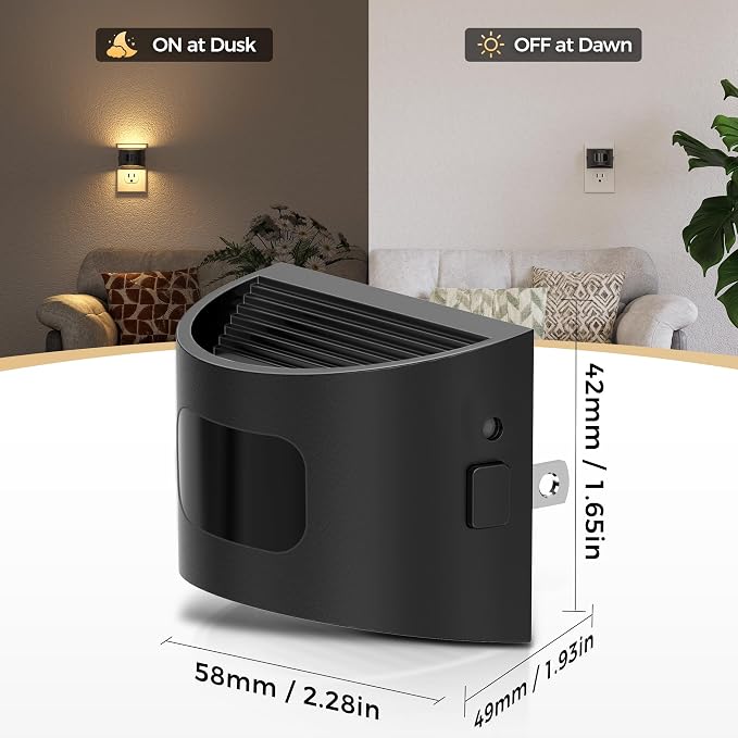 DORESshop LED Night Light, Night Lights Plug into Wall, 3 Color Temperatures - Image 5
