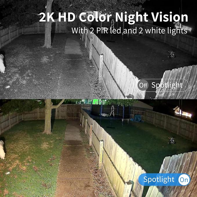 Armorcope Security Cameras Wireless Outdoor, Battery Powered 2k Color Night - Image 3