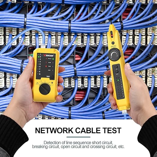 Network Cable Tester, VXSCAN Cable Tester Line Finder Wire Tracer - Image 4