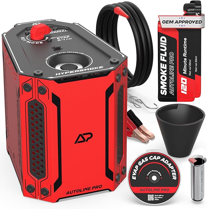 AutoLine Pro HyperSmoke™ Automotive Smoke Machine EVAP Vacuum Leak Tester – by AutoLinePro