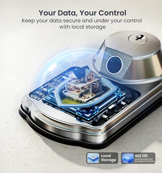 Veise VE012W-L Built-in Wi-Fi Fingerprint Smart Lock - Image 10