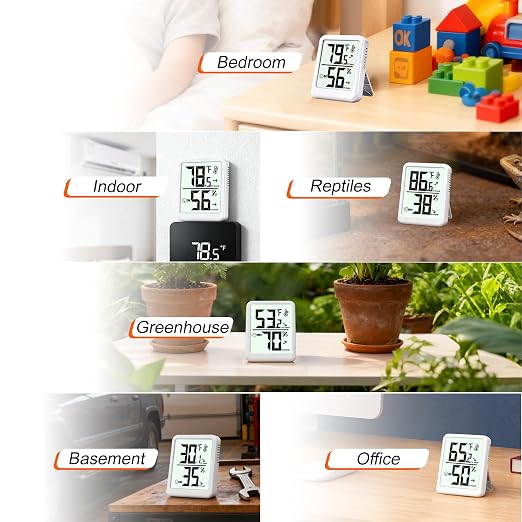2-Pack Room Thermometer Indoor Hygrometer - Image 6