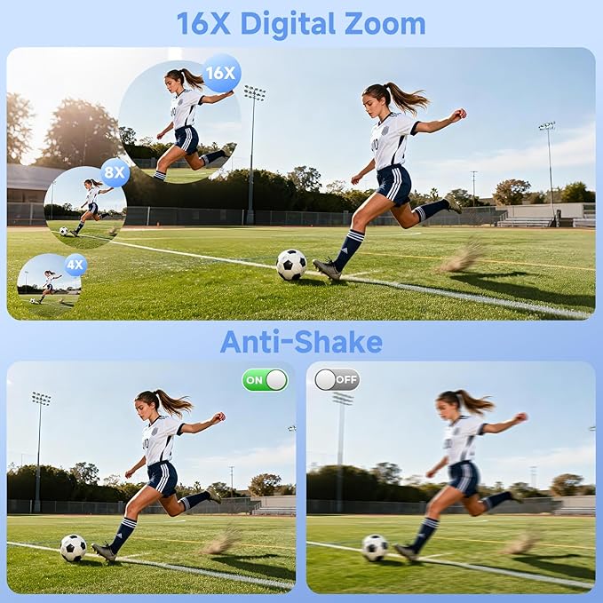Digital Camera, UHD 75MP 5K for Photography - Image 5