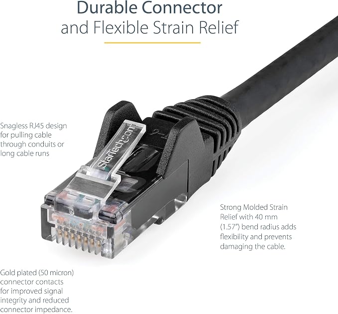 StarTech.com 50ft CAT6 Ethernet Cable - Image 5