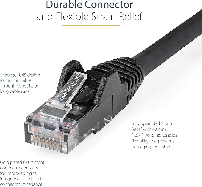 StarTech.com 15ft CAT6 Ethernet Cable - Image 3