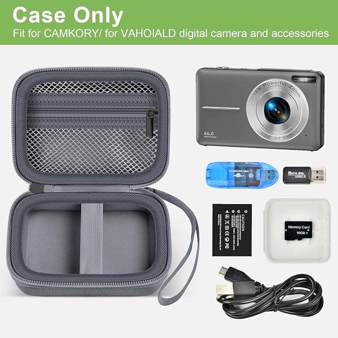 ALKOO Case Compatible with CAMKORY Digital Camera/for VAHOIALD FHD 1080P - Image 2