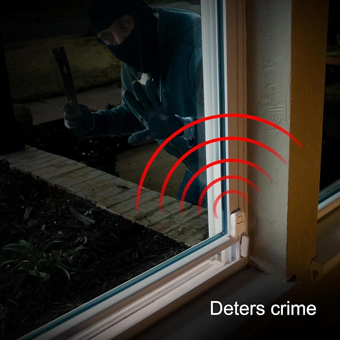 UltraPro Personal Security Window and Door Alarm, 4 Pack, DIY Protection - Image 6