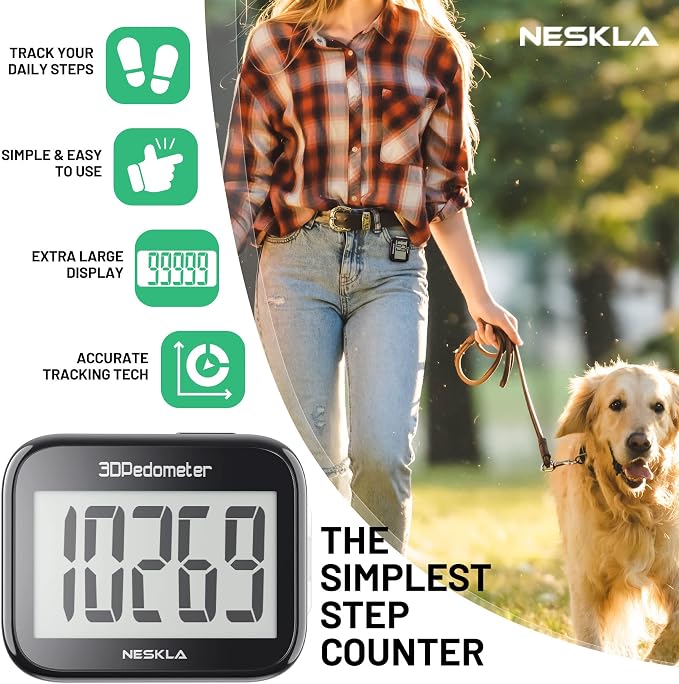 3D Pedometer for Walking, Simple Step Counter - Image 2