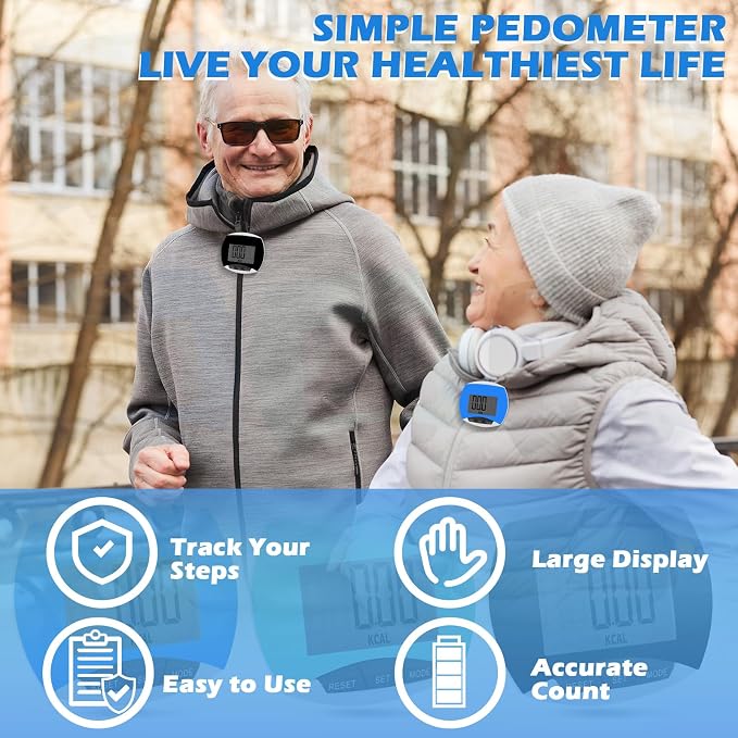 Copkim 9 Pcs Simple Pedometers Bulk - Image 5