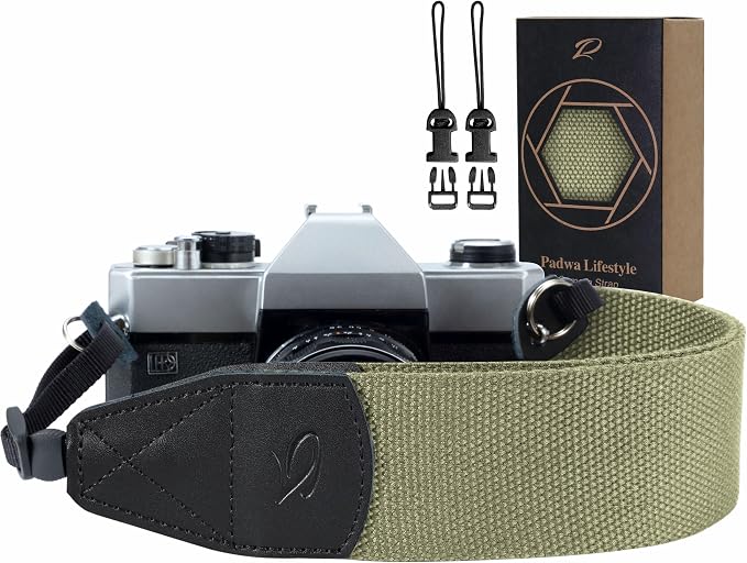 Padwa Lifestyle Light Green Camera Strap by PadwaLifestyleCameraStrap