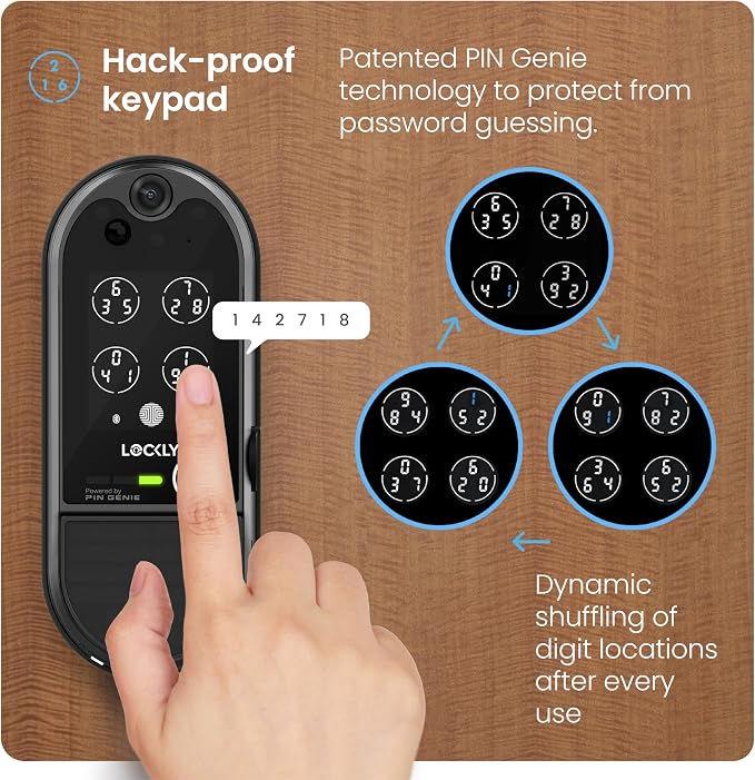 Lockly Vision Elite Video Smart Lock - Image 3