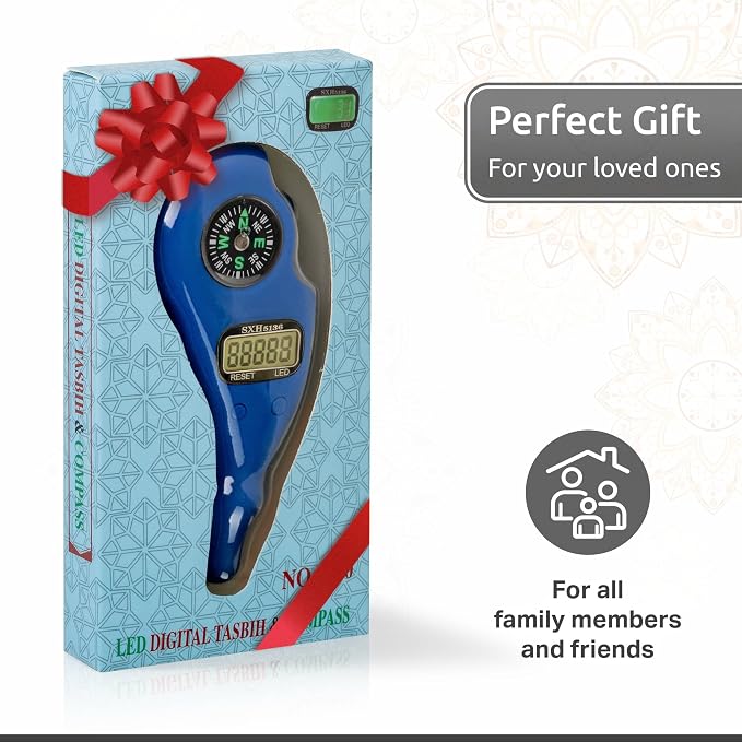 Digital Finger Tasbih with Compass & Night Light - Image 8