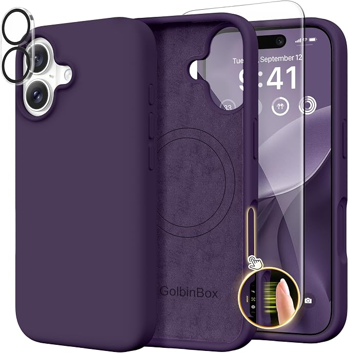 GolbinBox Magnetic for iPhone 17 Case, Compatible by GolbinBox