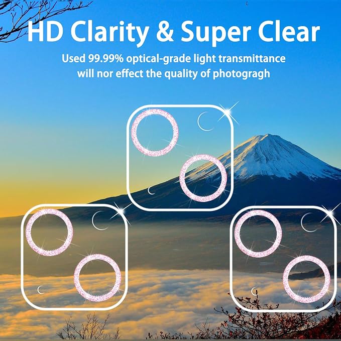 3 Pack Dengduoduo Tempered Glass Camera Lens Protector - Image 3