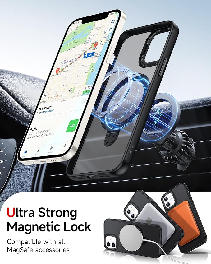 LeYi for iPhone-12 Case/i Phone-12-Pro Case: for MagSafe - Image 4