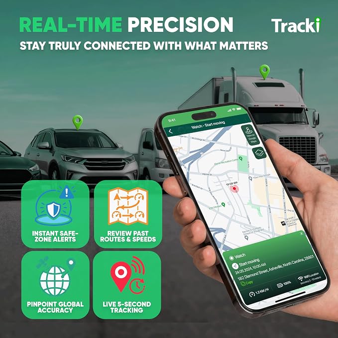 Tracki Pro GPS Tracker for Vehicles, Subscription Required, Cancel Anytime – - Image 6