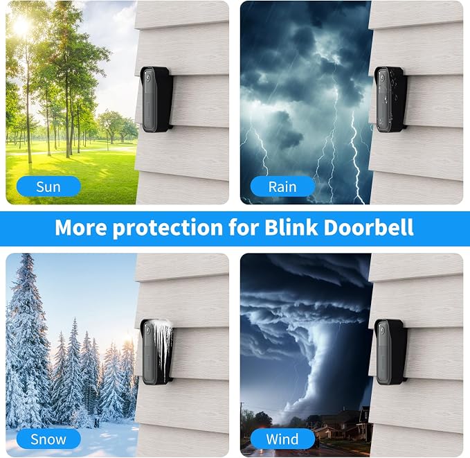 Blink Doorbell Vinyl Siding Mount and Waterproof Door Case, Fit - Image 4