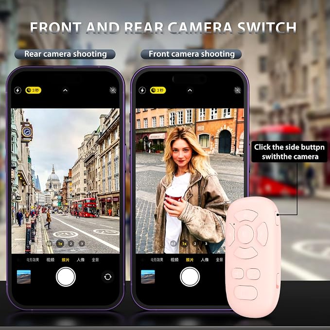 Wireless Camera Remote Control for iPhone & Android, TikTok Scrolling Remote - Image 4