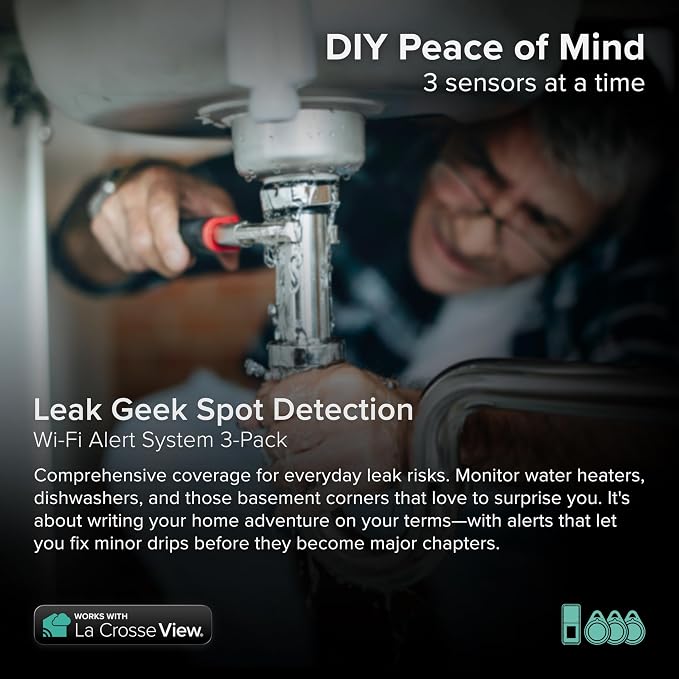 Leak Geek Spot Detection Wi-Fi Alert System - Image 2