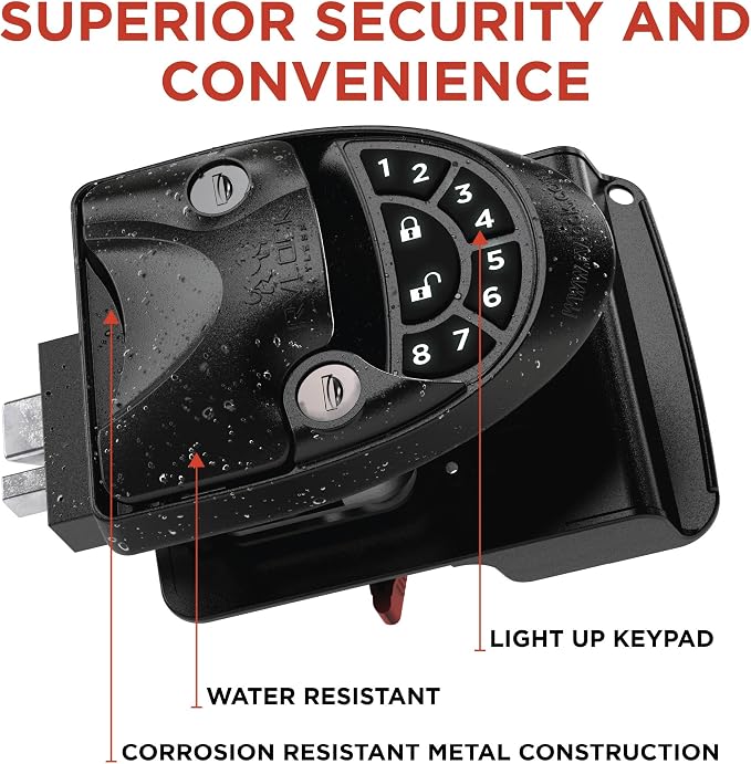 RVLOCK V4 Durable Metal RV Door Lock - Image 2
