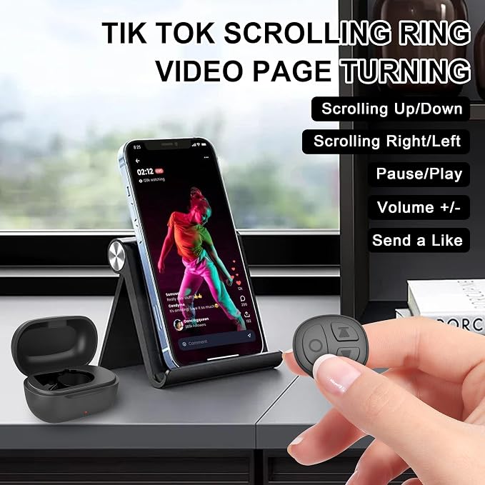 Tiktok Scrolling Ring, Scrolling Ring Remote - Image 2