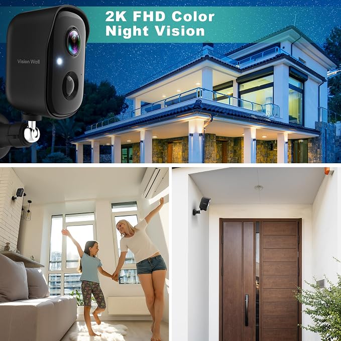 Security Cameras Wireless Outdoor, 2K Indoor Cameras - Image 5