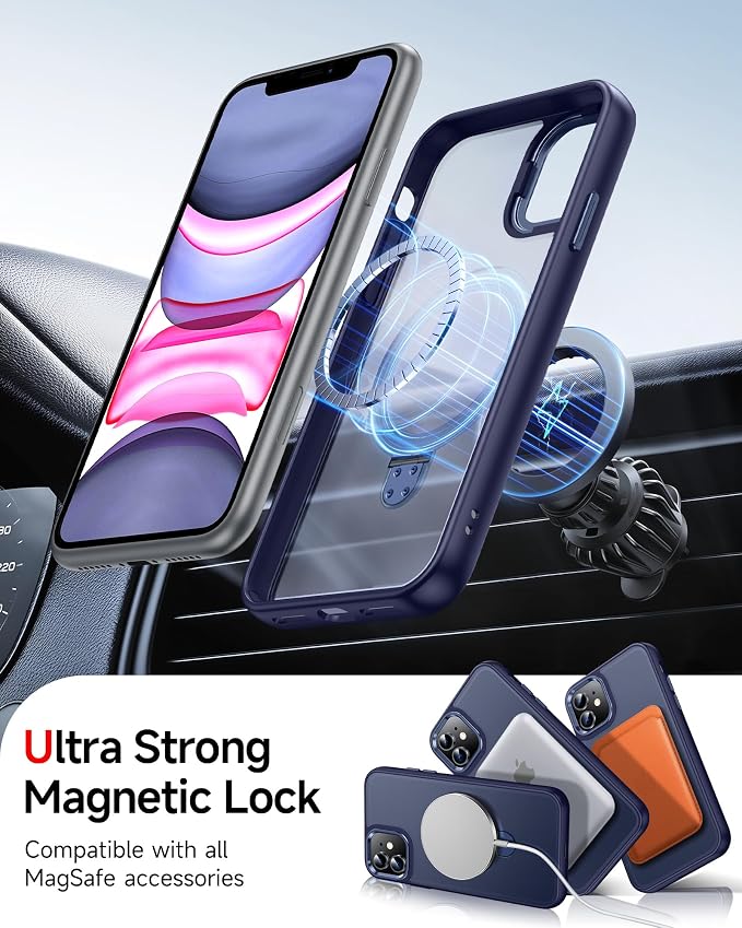 LeYi for iPhone-11 Case Blue, - Image 3