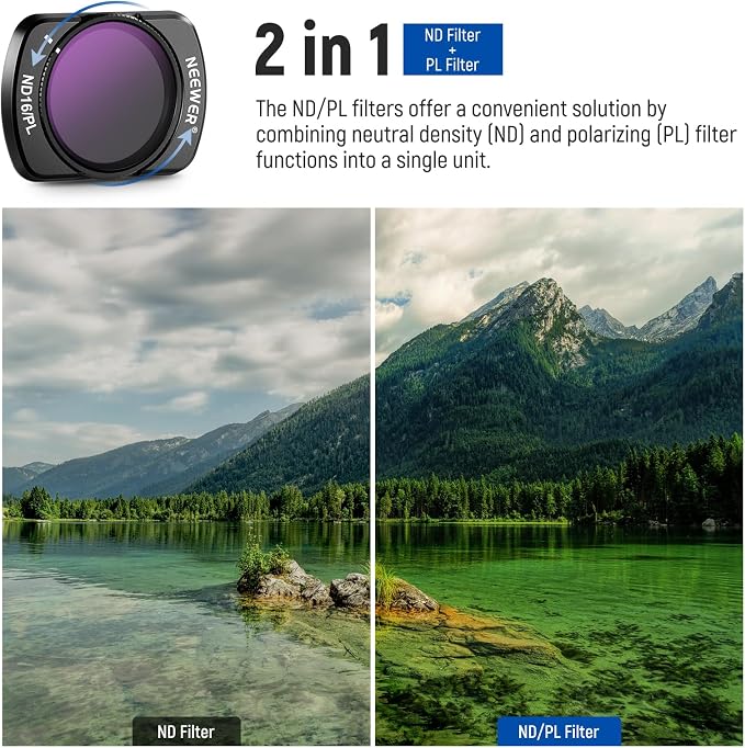 NEEWER Magnetic ND/PL Filter Set Compatible - Image 3