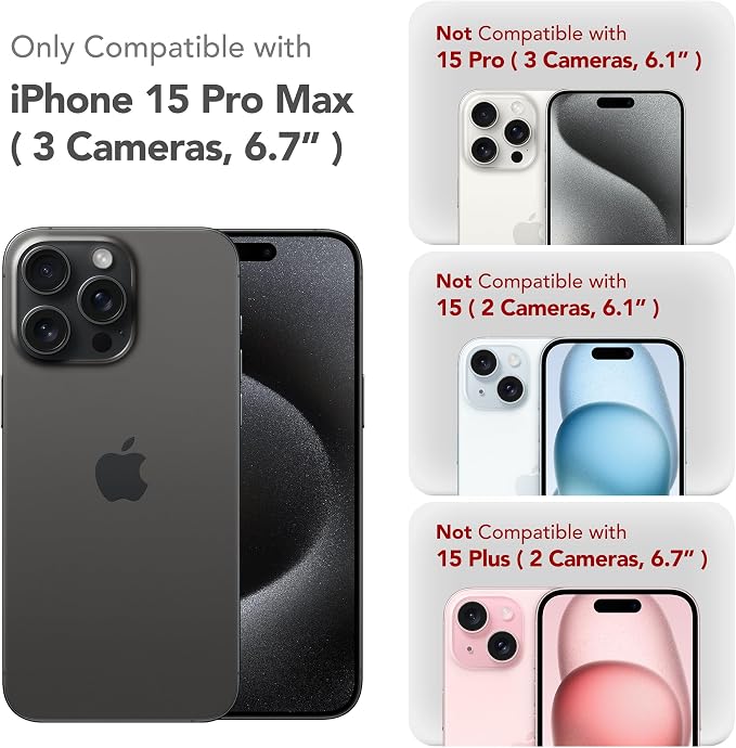 Magnetic for iPhone 15 Pro Max Case, Compatible - Image 7