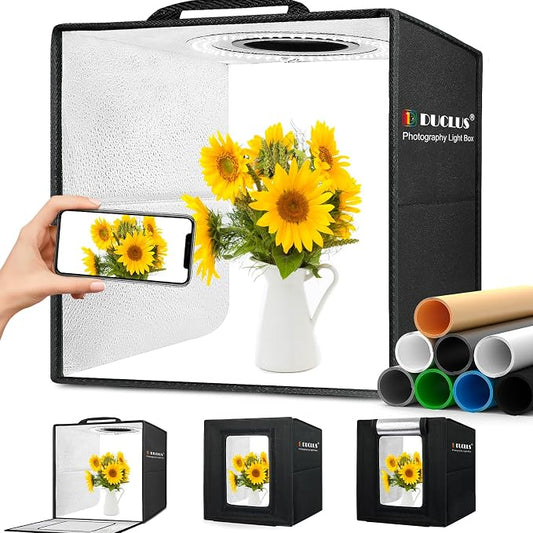 DUCLUS Light Box Photography, Portable Lightbox by DUCLUS