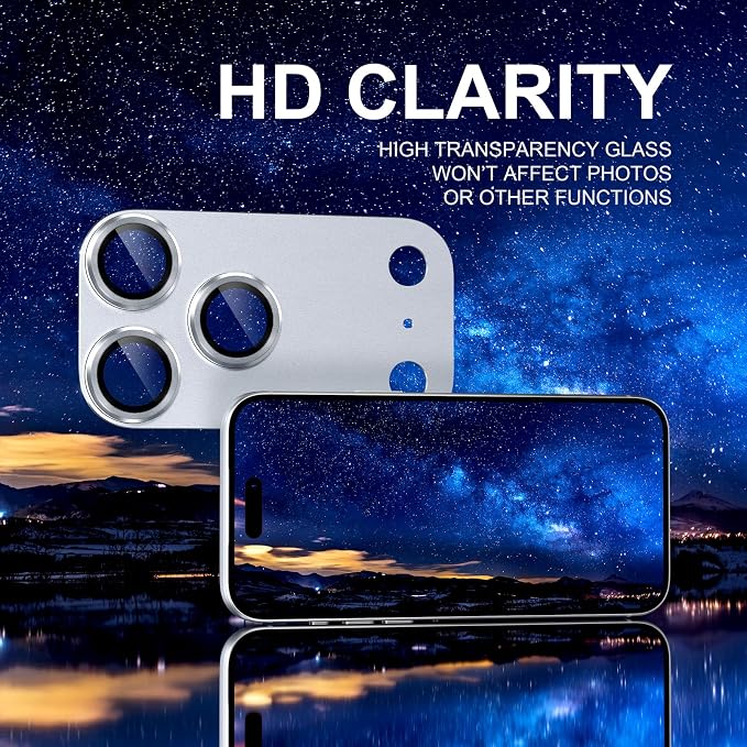 Choiche Compatible for iPhone 17 Pro Camera Lens Protector, Strong Adsorption - Image 6