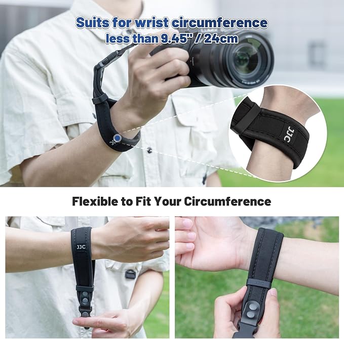 Upgraded Quick Release Soft Neoprene Camera Hand Wrist Grip Strap - Image 2