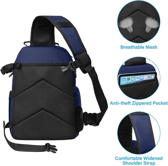 MOSISO Camera Sling Bag, DSLR/SLR/Mirrorless Camera Case Crossbody Photography - Image 7