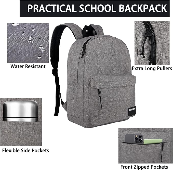 SUPACOOL Casual Laptop Backpack - Image 5