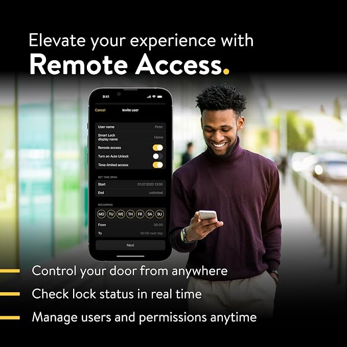 Nuki Smart Lock Keyless Entry WiFi Electronic Deadbolt - Image 3