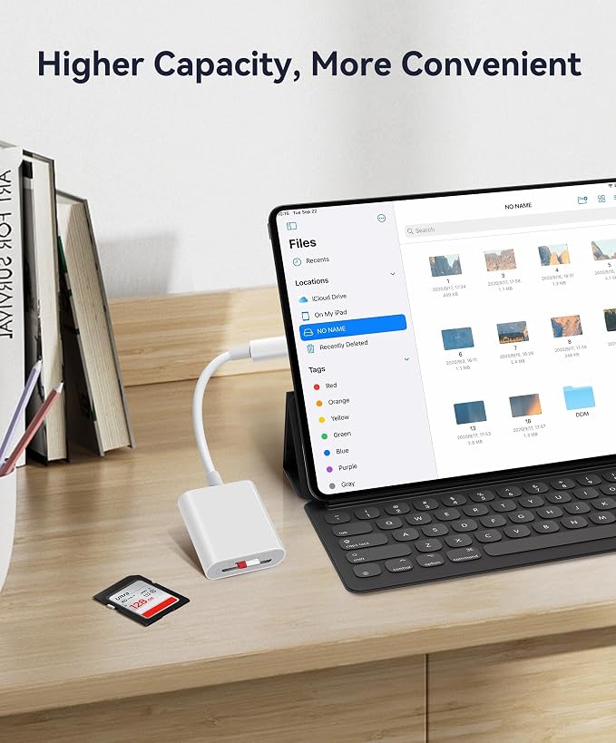 USB C SD Card Reader, WNXSLOAD SD Card Adapter - Image 5