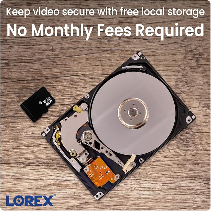 Lorex Pan & Tilt Indoor Wi-Fi Security Camera | 360° Pan & Tilt | Person - Image 6