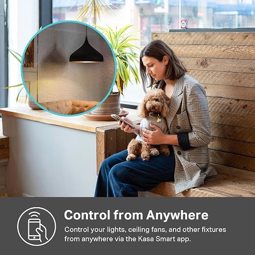 Kasa Smart Kasa Matter Smart Dimmer Switch: Voice Control w/Siri, Alexa & - Image 6
