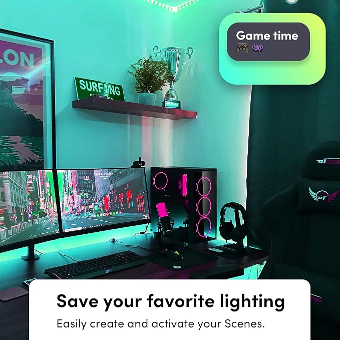 LIFX Supercolor Smart LED Strip Lights 6.6ft, Color Changing Multizone RGB + - Image 15