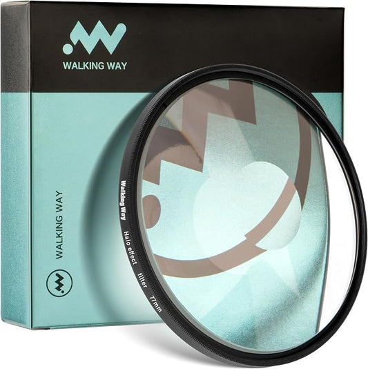 Walking Way 49MM Whirlpool Camera Effects Filter, Tunnel Vision Spiral Halo by WalkingWay